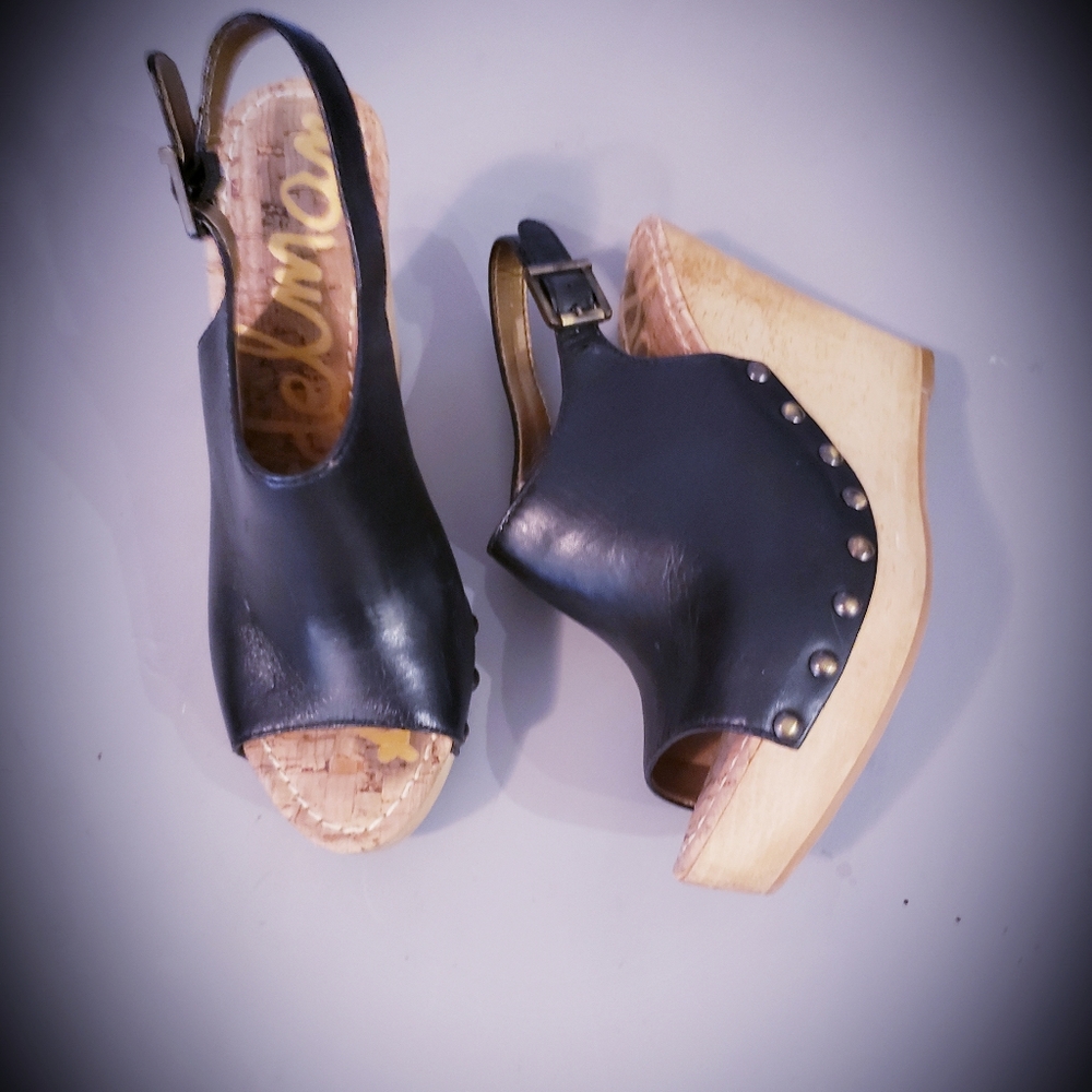Sam Edelman  black  wedge